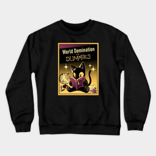 World Domination For Dummies Purple by Tobe Fonseca Crewneck Sweatshirt